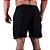 Short Tactel Elastic Masculino MXD Conceito 2 Bolsos Laterais Preto - Imagem 3