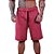 Bermuda Moletom MXD Conceito Mescla Vermelho - Imagem 1