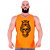 Regata Clássica Tradicional Masculina MXD Conceito Owl And Skull - Imagem 1