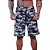 Bermuda Moletom MXD Conceito Camuflado Cinza Ártico - Imagem 1