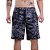 Bermuda Moletom MXD Conceito Camuflado Cinza Quadricular - Imagem 1