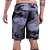 Bermuda Moletom MXD Conceito Camuflado Cinza Escuro - Imagem 2