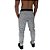 Calça MXD Conceito Moletom Rajado Com Detalhes Pretos - Imagem 2