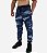 Calça MXD Conceito Moletom Camuflado Azul - Imagem 1