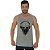 Regata Clássica Tradicional Masculina MXD Conceito Caveira Gangster - Imagem 3