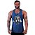 Regata Cavada Masculina MXD Conceito BodyBuilder Halteres Musculoso - Imagem 1