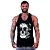 Regata Cavada Masculina MXD Conceito Scribbled Skull - Imagem 1