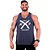 Regata Cavada Masculina MXD Conceito Style Exclusive Estilo Fashion - Imagem 1
