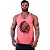 Regata Cavada Masculina MXD Conceito Caveira Cacique Penagem Cocar - Imagem 3