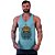 Regata Cavada Masculina MXD Conceito Poseidon Skull Rei Dos Mares - Imagem 1