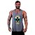 Regata Cavada Masculina MXD Conceito Caveira Óculos Espelhado - Imagem 1
