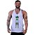 Regata Cavada Masculina MXD Conceito Stylish Dog Estiloso Bulldog Francês - Imagem 2
