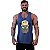 Regata Cavada Masculina MXD Conceito Caveira Lenhador Moldura - Imagem 5