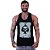 Regata Cavada Masculina MXD Conceito Skull Ás Cartas - Imagem 1