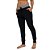 Calça Feminina Moletom MXD Conceito Preto Básico - Imagem 1