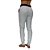 Calça Feminina Moletom MXD Conceito Mescla Alvejado - Imagem 2