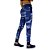 Calça Feminina Moletom MXD Conceito Camuflado Azul - Imagem 2