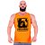 Regata Clássica Tradicional Masculina MXD Conceito Monkey Like A Boss - Imagem 1