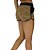 Shortinho Feminino Moletom MXD Conceito Rajado Amarelo Gold - Imagem 2