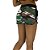 Shortinho Feminino Moletom MXD Conceito Camuflado Verde e Marrom - Imagem 2
