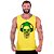 Regata Clássica Tradicional Masculina MXD Conceito Caveira com Headphone - Imagem 1