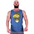Regata Clássica Tradicional Masculina MXD Conceito Skull Caveira Dente De Ouro - Imagem 2