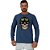 Camiseta Manga Longa Moletinho MXD Conceito Caveira Militar Skull Hard - Imagem 2