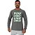 Camiseta Manga Longa Moletinho MXD Conceito You Only Live Once Você Vive Apenas Uma Vez - Imagem 3