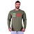Camiseta Manga Longa Moletinho MXD Conceito No Pain No Gain Letreiro - Imagem 2