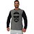Camiseta Manga Longa Moletinho MXD Conceito Caveira De Óculos e Headphone - Imagem 2