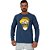 Camiseta Manga Longa Moletinho MXD Conceito Big Smile Skull Óculos Escuro - Imagem 2
