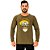Camiseta Manga Longa Moletinho MXD Conceito Big Smile Skull Óculos Escuro - Imagem 3