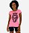 Camiseta Babylook Feminina MXD Conceito Coruja da Caveira Sabia - Imagem 3