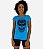Camiseta Babylook Feminina MXD Conceito Caveira Motoqueira - Imagem 2