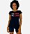 Camiseta Babylook Feminina MXD Conceito No Pain No Gain Letreiro - Imagem 2