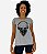 Camiseta Babylook Feminina MXD Conceito Caveira Gangster - Imagem 3