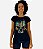 Camiseta Babylook Feminina MXD Conceito Caveira Abstrada - Imagem 3