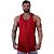Regata Longline Masculina MXD Conceito Vermelha - Imagem 1
