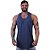 Regata Longline Masculina MXD Conceito Mescla Marinho - Imagem 1