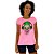 Camiseta Babylook Feminina MXD Conceito Caveira com Fone - Imagem 1