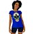 Camiseta Babylook Feminina MXD Conceito Caveira Popstar - Imagem 1
