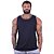 Regata Clássica Masculina MXD Conceito Preto Básico - Imagem 1