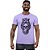 Camiseta Tradicional Masculina Manga Curta MXD Conceito Owl And Skull - Imagem 5