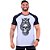 Camiseta Tradicional Masculina Manga Curta MXD Conceito Owl And Skull - Imagem 8