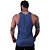 Regata Cavada Masculina MXD Conceito Mescla Marinho - Imagem 2