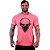Camiseta Tradicional Masculina Manga Curta MXD Conceito Caveira Com Bandana - Imagem 6