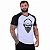 Camiseta Tradicional Masculina Manga Curta MXD Conceito Caveira Com Bandana - Imagem 3