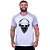 Camiseta Tradicional Masculina Manga Curta MXD Conceito Caveira Com Bandana - Imagem 4