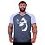 Camiseta Tradicional Masculina Manga Curta MXD Conceito Monkey Skull - Imagem 1