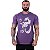 Camiseta Tradicional Masculina Manga Curta MXD Conceito Monkey Skull - Imagem 4